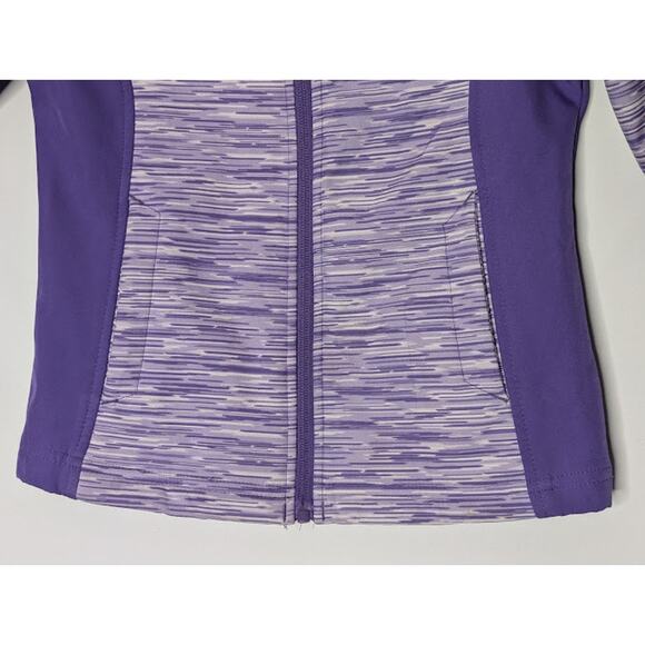 FREE COUNTRY Girls purple white all weather jacket size 5/6 - Picture 3 of 8